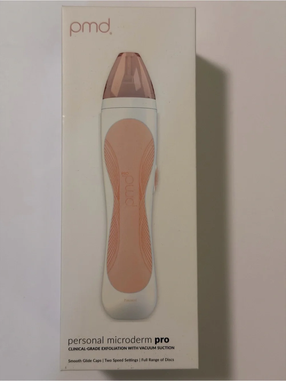 PMD Microderm Pro Device in White and Blush Pink New In Box